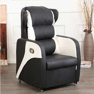 New black and white recliner