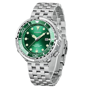 Five baht steel silver green