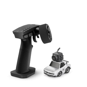 Silver car and control