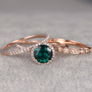 Three sets of rings