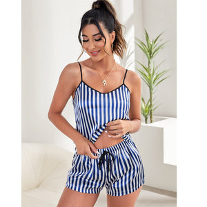 Sapphire Blue Stripes