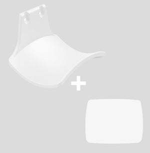 White wall hanging L style