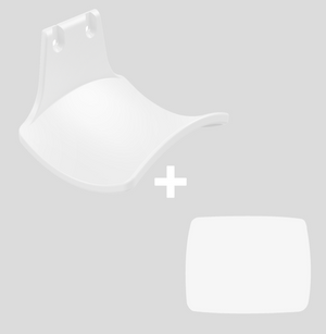 White wall hanging L style