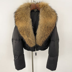 Black Raccoon Fur