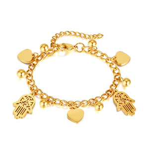 Steel Bracelets Gold
