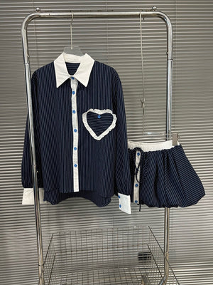 Navy blue set
