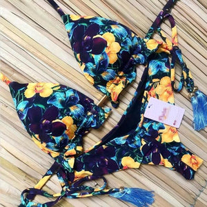 Navy Floral