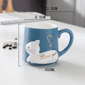 Indigo white cat