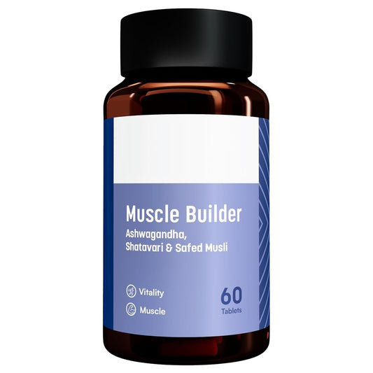 Herbal Muscle Builder Tablets 60 Count