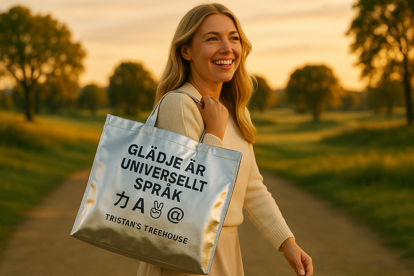 Joy is a Universal Language – Tote Bag
