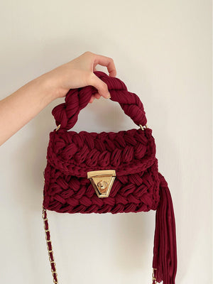 [Solid Color] Wine Red
