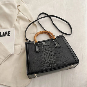 black handbag
