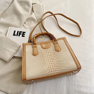 khaki handbag