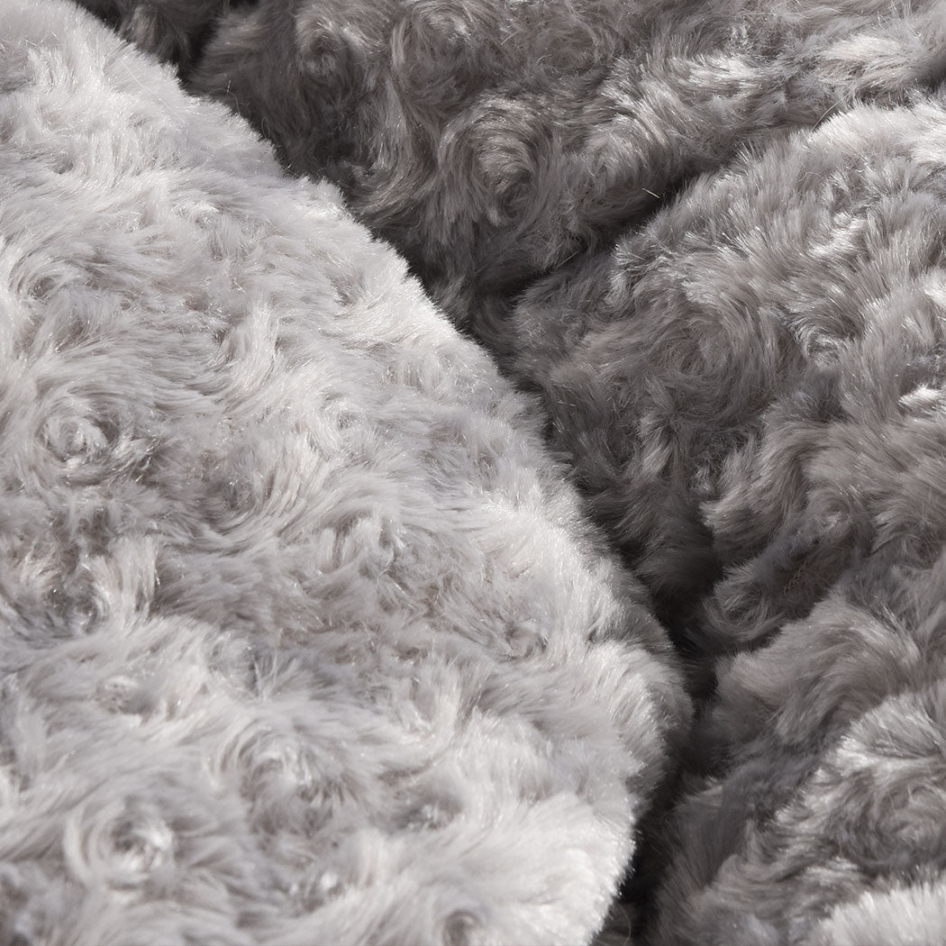 Pet Bed Dog Cat Nest Calming Donut Mat Soft Plush Kennel Cave Deep