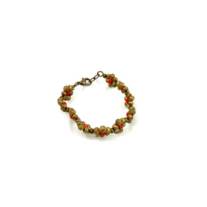 Antique Gold- Red