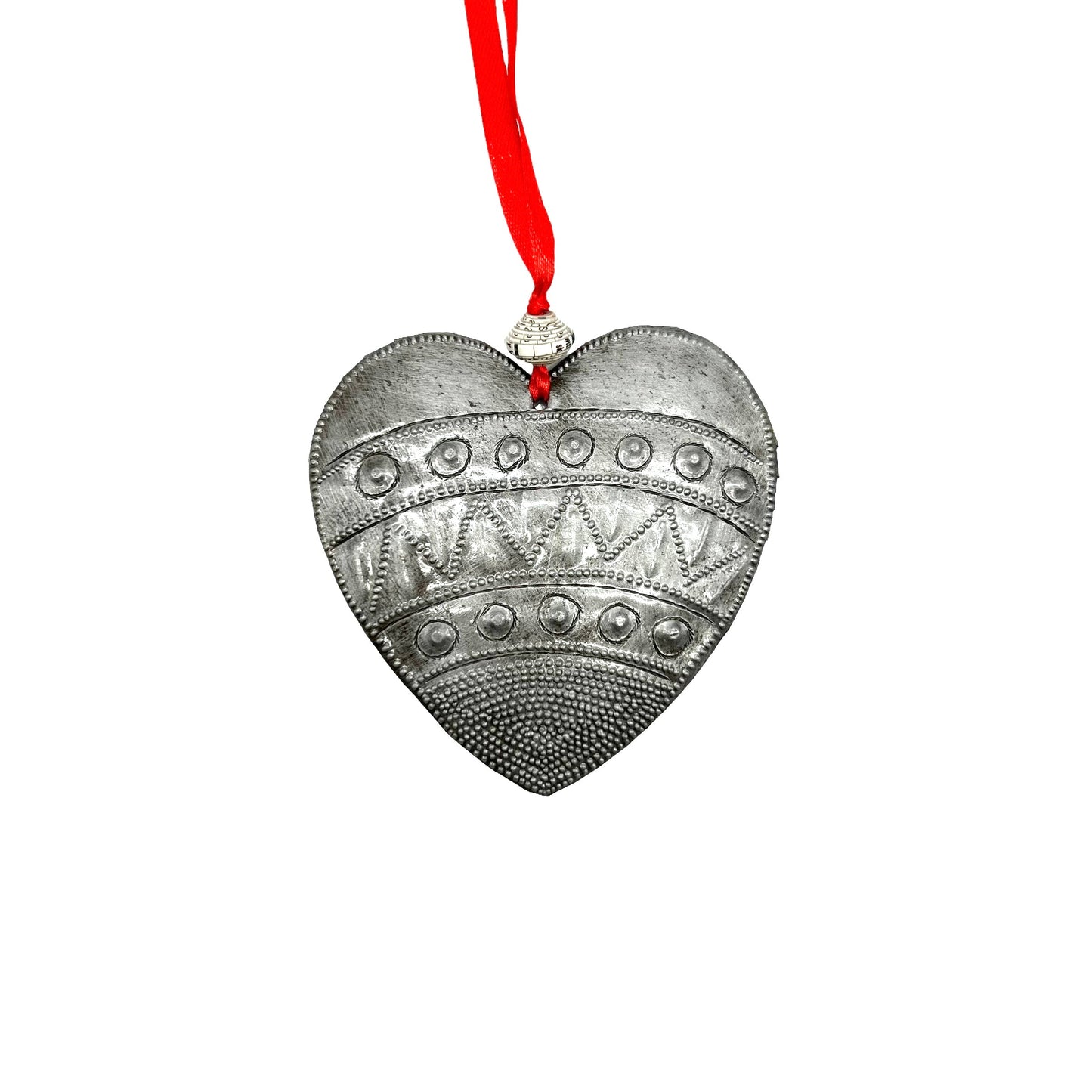 Steel Heart Ornament