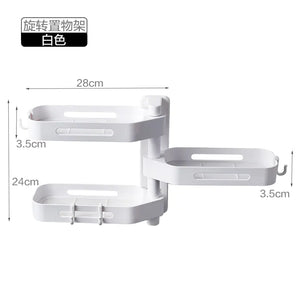 Rotating drain White
