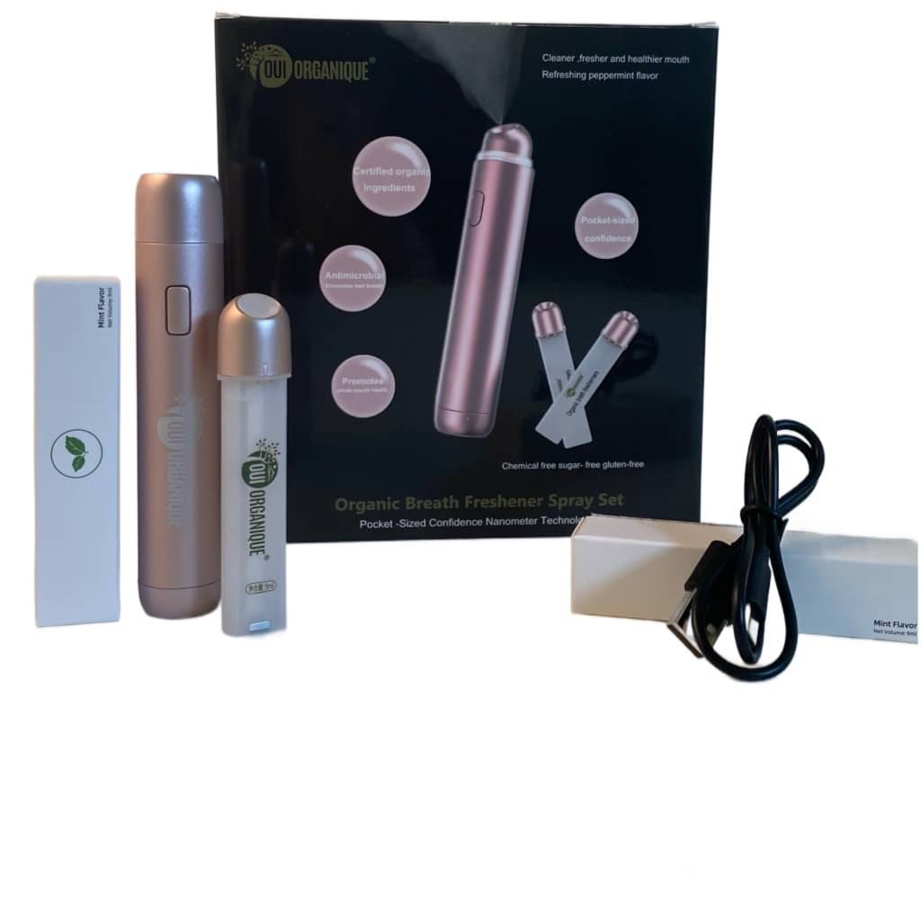 Organic Breath Freshener spray set