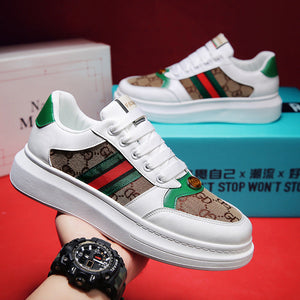 White green