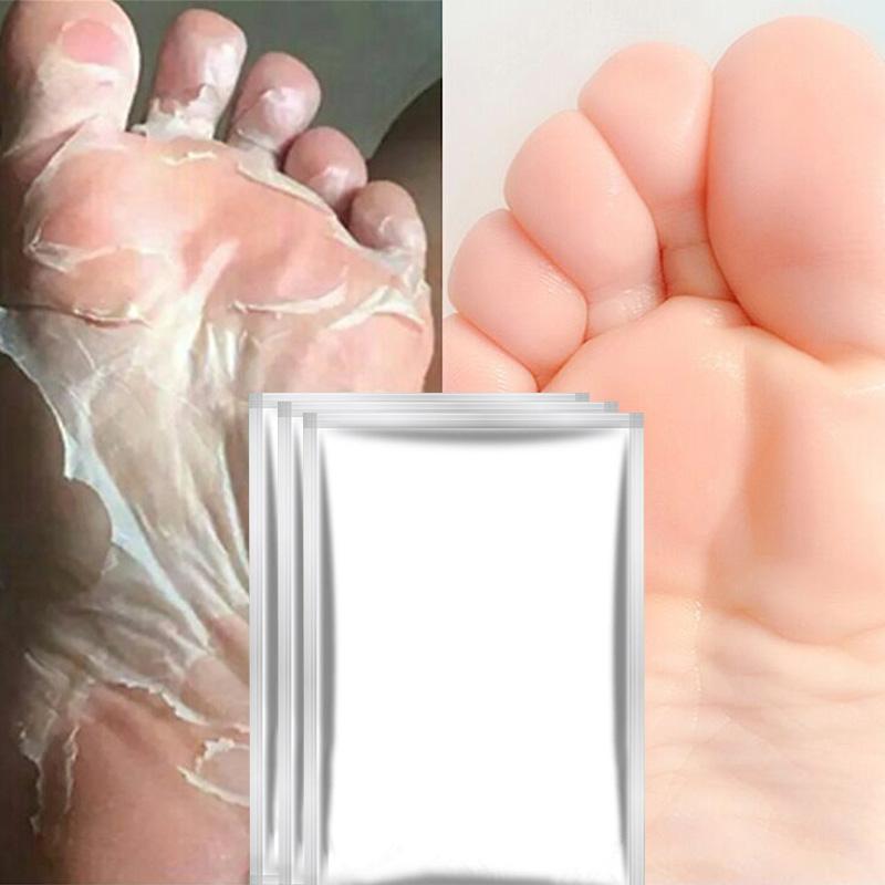 3packs=6pcs Baby Foot Peeling Renewal Foot Mask Remove Dead Skin