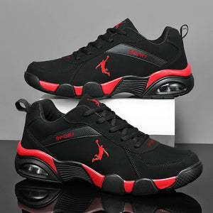 BlackRed-leather