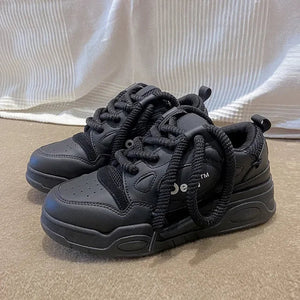 All black