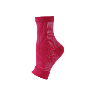Foot and wrist socks - Rose red