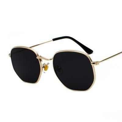 Stylish Small Round Polarized Sunglasses for Men Women Sunglasses For Hexagon Shape Sunglasses New Women Sunglasses In Metal Colorful Frame Glasses Eyewear For Men Women