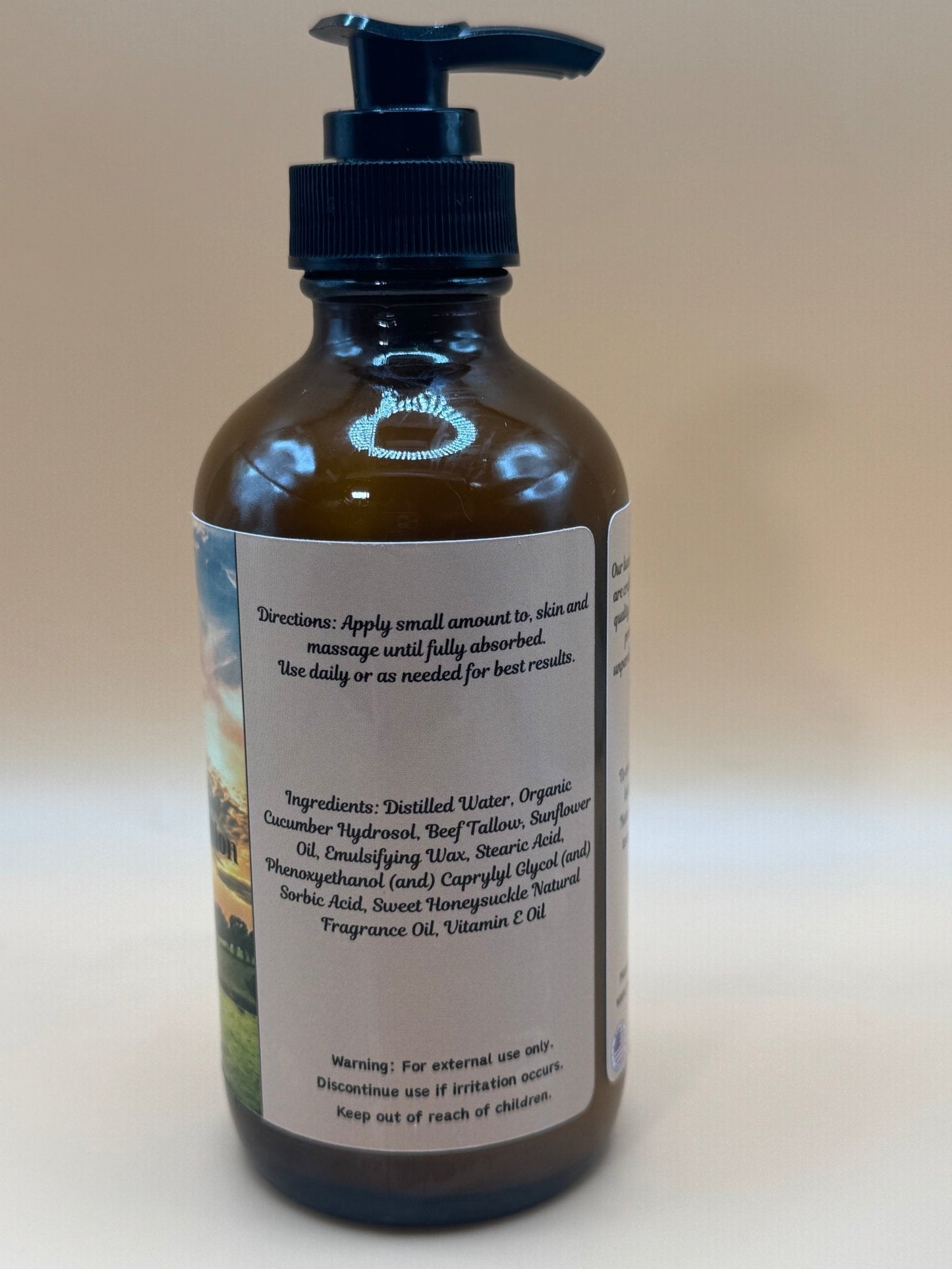 Honeysuckle Haven Lightweight Tallow Lotion
