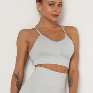 Light grey bra
